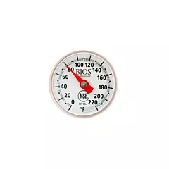 Bios Instant Pocket Dial Thermometer 0° to 220° F