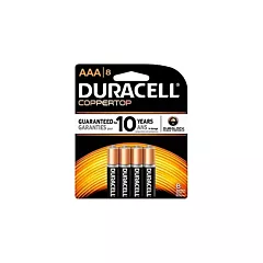 Duracell CopperTop Alkaline AAA Batteries, 8 /Pack