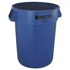 Rubbermaid Brute 32 Gallon Round Trash Can, Blue(2632BL)