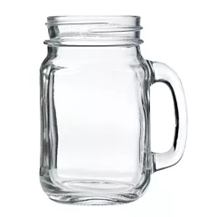 Arcoroc 16.5 Oz Mason Jar Glass, 12 /Case