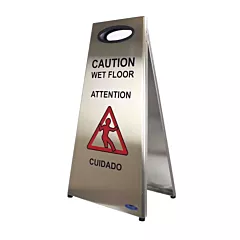 Frost Wet Floor Sign, Metallic