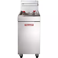 Vulcan 45 - 50 Lb Natural Gas Floor Fryer 120,000 BTU