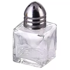 Winco 0.5 Oz Square Salt / Pepper Shaker(G-100)