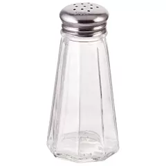 Winco 3 Oz Paneled Salt / Pepper Shaker with Mushroom Top(G-117)