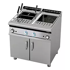 Italiana Food Tech 2 x 26 Litres Pasta Cooker Natural Gas