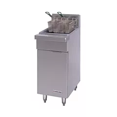 Garland GF Series 35 lb Floor Fryer with Thermostatic Controls Natural Gas - 110,000 BTU