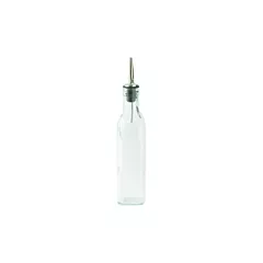 Winco 8 Oz Oil / Vinegar Cruet with Pourer