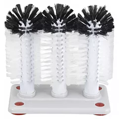 Winco Glass Brushes with Plastic Base. 3 Brushes /Set(GWB-3)