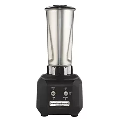 Hamilton Beach Rio 32 Oz Commercial Bar Blender, Two Speed, 0.75 HP(HBB250SR)