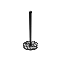 TableCraft Farmhouse Paper Towel Holder, Black