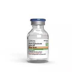 Lidocaine 1% with Preservative 20ml Multidose Vial Non-Returnable