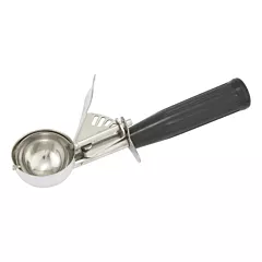 Winco 1.25 Oz Ice Cream Disher #30, Black