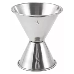 Winco 1 & 2 Oz Double Jigger, Stainless Steel(J-5)
