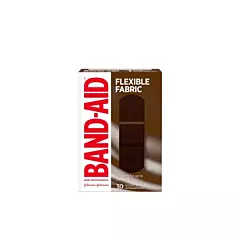 Band-Aid Flexible Fabric Bandages Dark Brown (BR65) 30/box