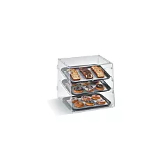 Vollrath 4 Tier Acrylic Bakery Display Case, 18.5