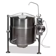 Cleveland KEL40T 40 Gallon Steam Tilting 2/3 Jacket Steam Electric Kettle