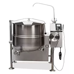 Cleveland KGL40T 40 Gallon Tilting 2/3 Steam Jacket Steam Natural Gas Kettle