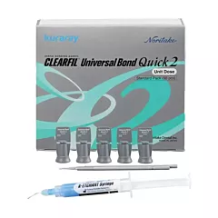 Kuraray Clearfil Universal Bond Quick 2 Unit Dose Standard Kit, 50 doses + accessories