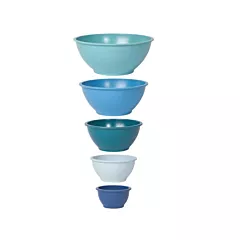 Now Designs 5 Piece Mixing Bowl Set, Marina(L05702)