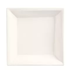 World Tableware Slate 16 Oz Wide Rim Square Soup Bowl, White 12/Case(SL-13)