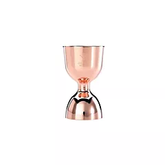 Barfly 1 & 2 Oz Heavy Duty Straight Rim Bell Jigger, Copper Plated