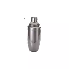 Barfly 24 Oz 3-Piece Japanese Cocktail Shaker, Gun Metal Black