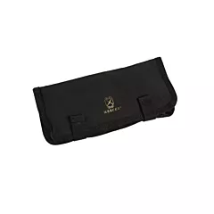 Mercer Culinary 6 Compartment Storage Roll for Plating Tools, Black