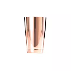 Barfly 18 Oz Half Size Cocktail Shaker Tin, Copper Plated