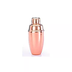Barfly 17 Oz Heavy Weight 3 Piece Cobbler Cocktail Shaker, Copper Plated