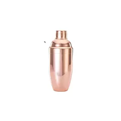 Barfly 24 Oz 3-Piece Japanese Cocktail Shaker, Copper Plated