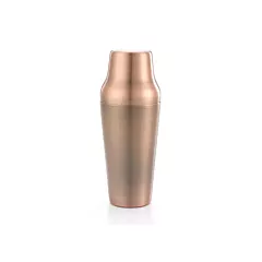Barfly 24 Oz Parisienne 2-Piece Bar Shaker, Antique Copper