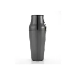 Barfly 24 Oz Parisienne 2-Piece Bar Shaker, Gun Metal