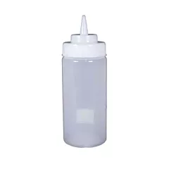 Magnum 32 Oz Wide Mouth Squeeze Bottle, Clear