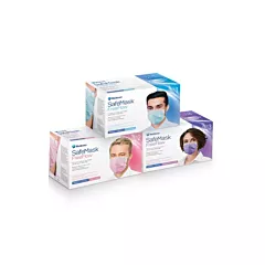 Medicom SafeMask FreeFlow Earloop Mask Level 3, 50/box