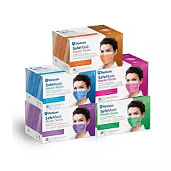 Medicom SafeMask Master Series Earloop Mask Level 1, 50/box
