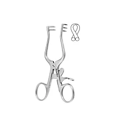 Miltex Meister Hand Weitlaner Retractor, 4-3/8