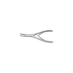 Mitex Rongeur MeisterHand Beyer Slightly Curved Double Action, Double Spring Plier Type Handle 3.5 mm Jaw X 7