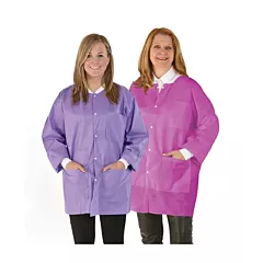 Medicom SafeWear Disposable Hipster Jacket, Deep Blue, 12/bag