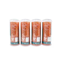 Microbrush M10 Ultrafine Orange 4-pack Tube