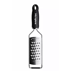 Microplane Gourmet Series Extra Coarse Cheese Grater, Black(45008)