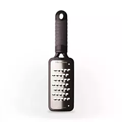 Microplane Home Series Extra Coarse Cheese Grater, Black