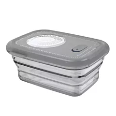 Minimal 660 ml Collapsible Food Container, Silicone