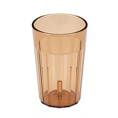 Cambro NT8153 Newport 7.7 Oz Plastic Tumbler, Amber 36 /Case