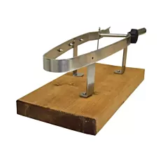 Nella Prosciutto Holder with Wooden Base