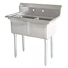 Slice Craft Two Tub Sink 18