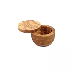 Swissmar Siena Olive Wood Salt Keeper, 3.7