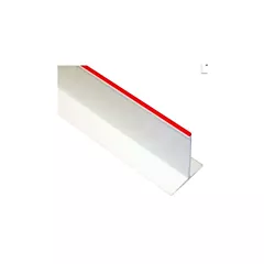 Nella Divider with Red Beading, White, 3