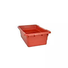 Slice Craft Red Meat Lug Tote Box, 25” x 16” x 8.50”(OM10938)