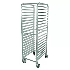 Slice Craft Full Size 20 Tier Curved Top Pan Rack Aluminum 3