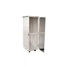 Slice Craft 40 Tier Enclosed Aluminum Cabinet, 27.25” x 20.5” x 66.25”(OM24223)